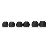 HAMA Replacement Ear Pads Silicone 6-pack Black #1
