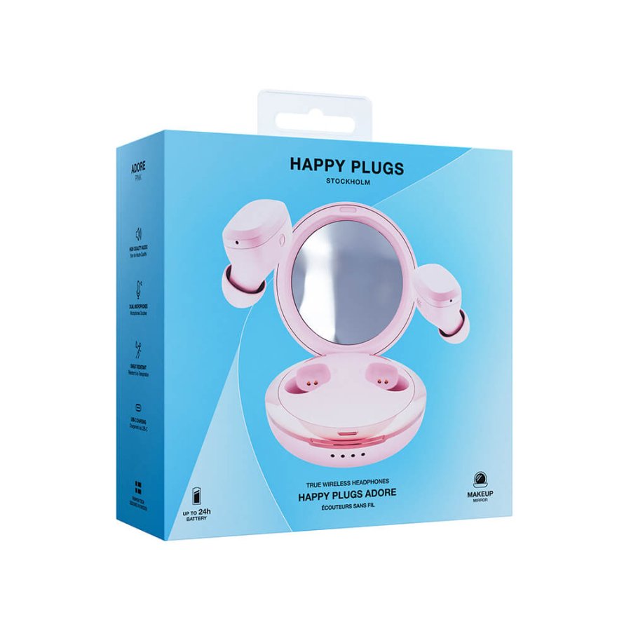 HAPPY PLUGS Headphone Adore In-Ear Pink #2