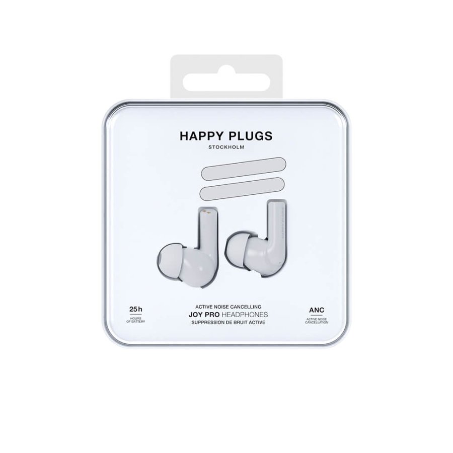 HAPPY PLUGS Headphone JOY Pro In-Ear ANC True-Wireless White #2