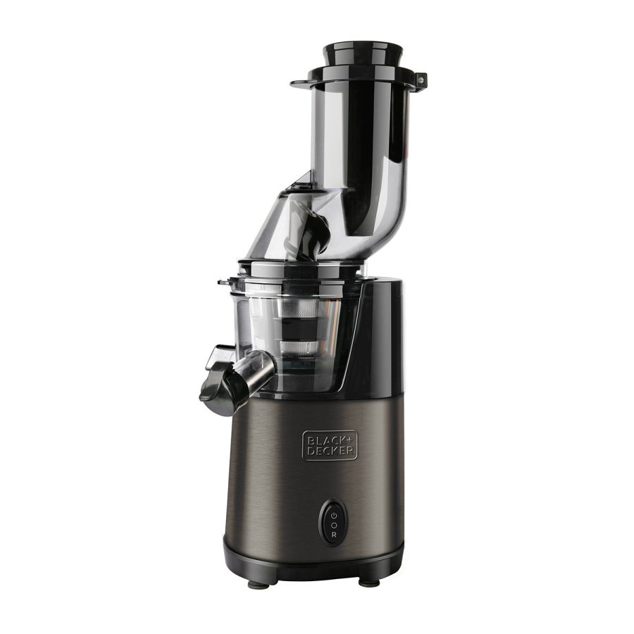 BLACK+DECKER Slow Juicer Brushed #1