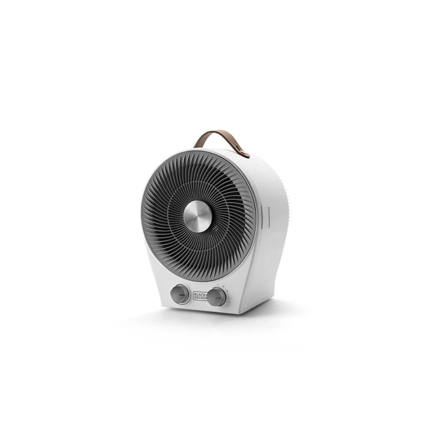 BLACK+DECKER Fan Heater 2IN1 White #1