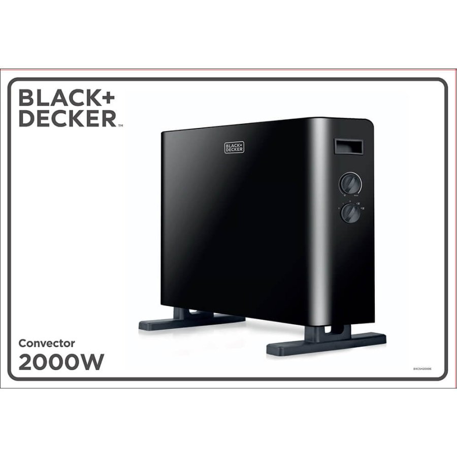 BLACK+DECKER Convector Heater 2000W Black #2
