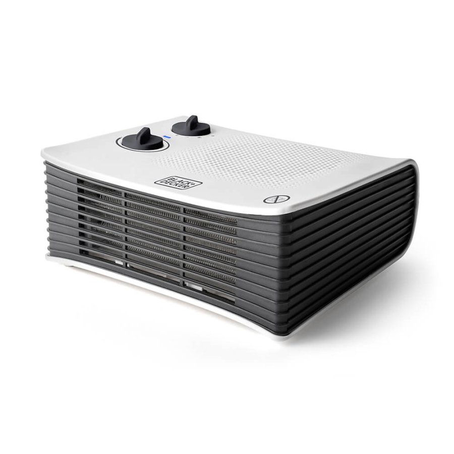 BLACK+DECKER Fan Heater 2000W White Flat #1