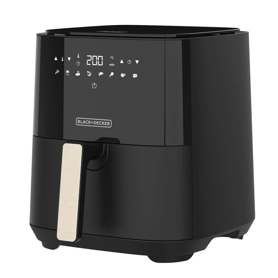 BLACK+DECKER AIR Fryer Black 5L 1450W #1