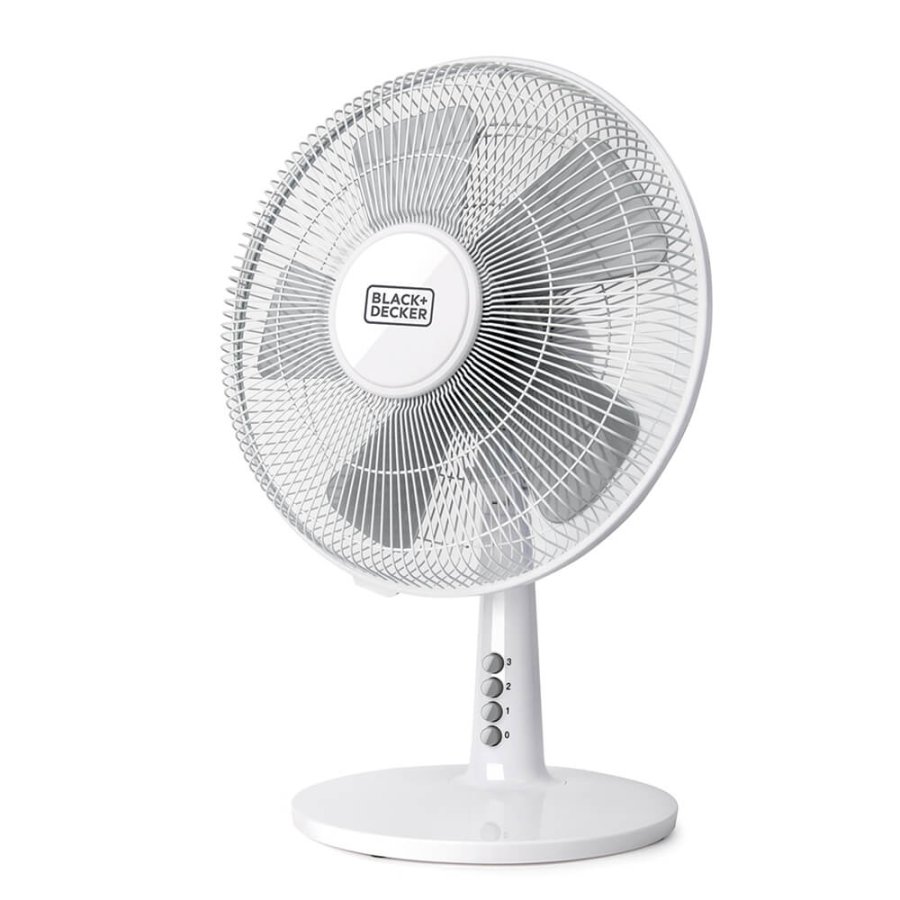 BLACK+DECKER Desk Fan 5 Blades White #1