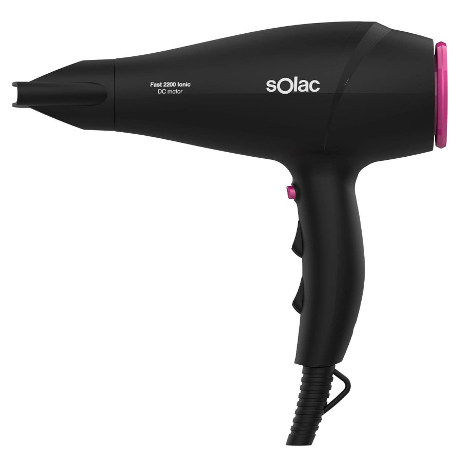 SOLAC Hair Dryer Fast 2200 Ionic Black #1