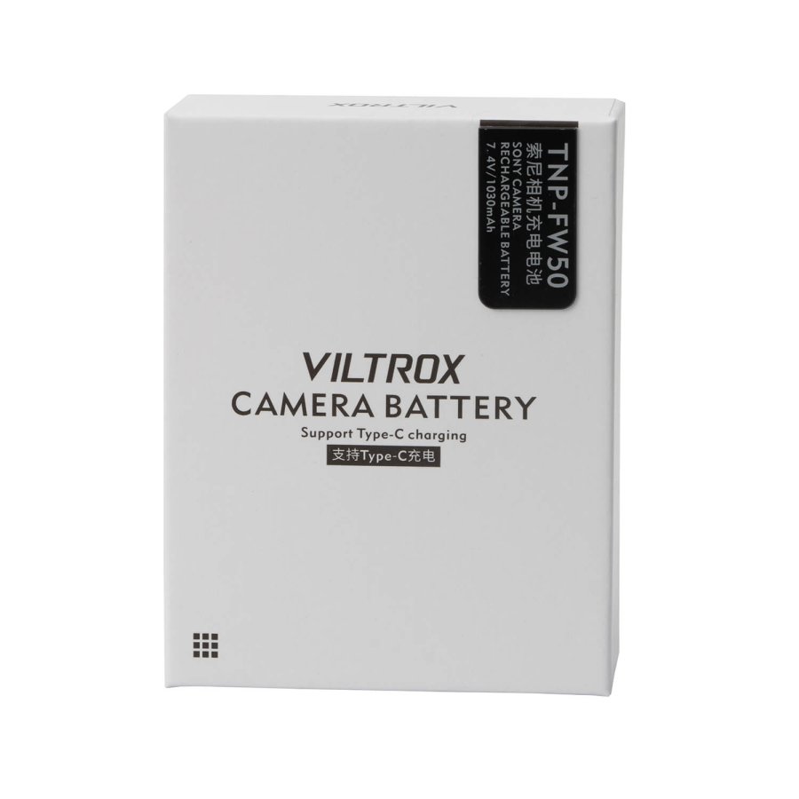 VILTROX BATTERY NP-FW50 For Sony 1030 mAh #2