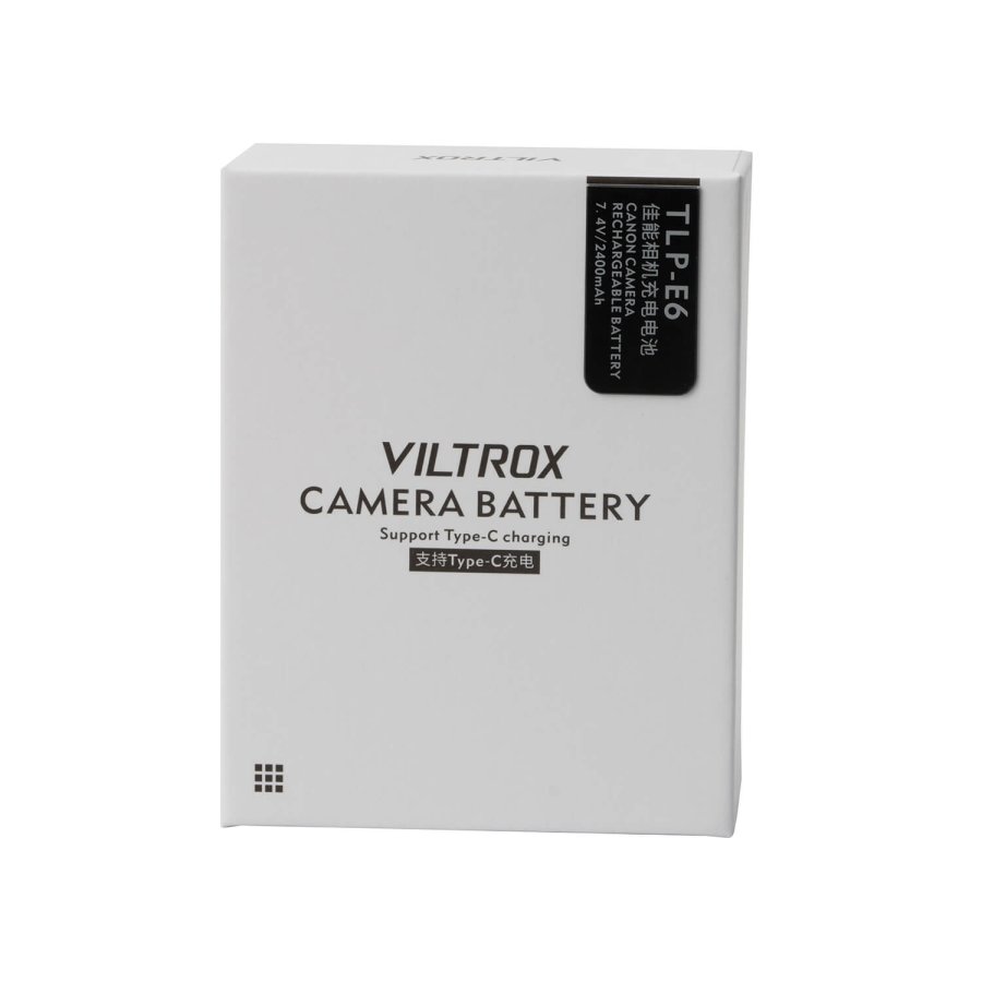 VILTROX BATTERY TLP-E6 For Canon 2400 mAh #2