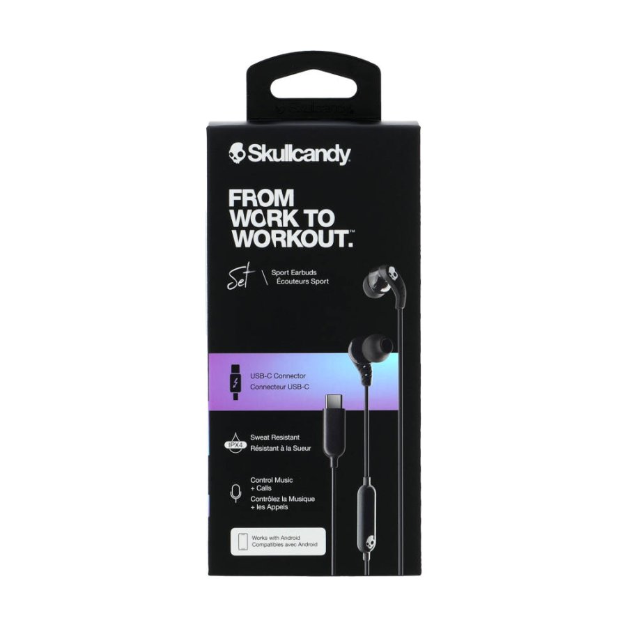 SKULLCANDY Headphone Set USB-C In-Ear Black #2