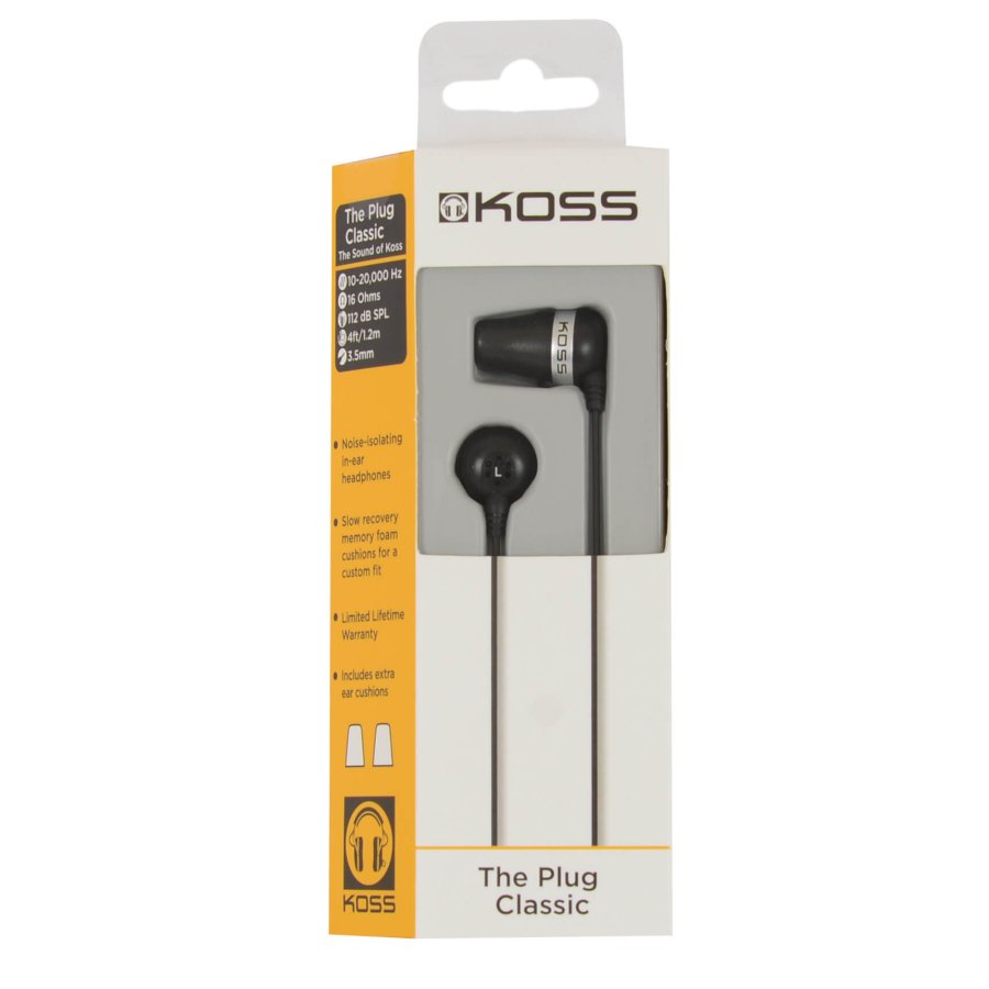KOSS Hovedtelefon In-Ear THE PLUG #18