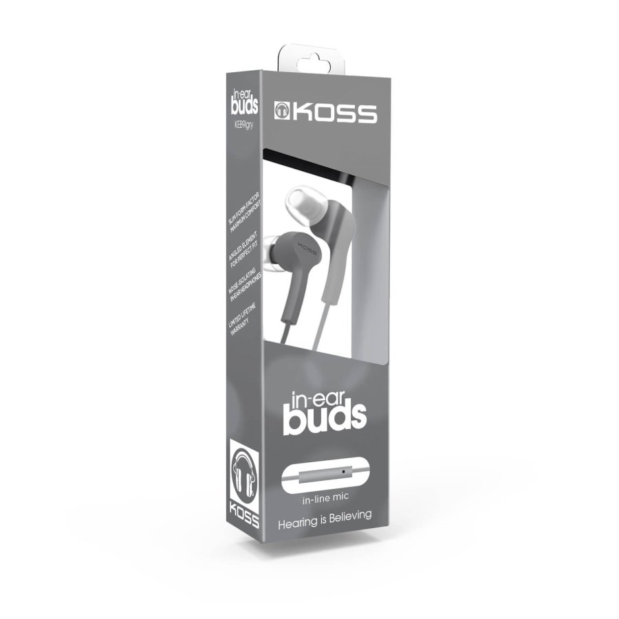 KOSS Hovedtelefon In-Ear KEB9i Gr Mic #2
