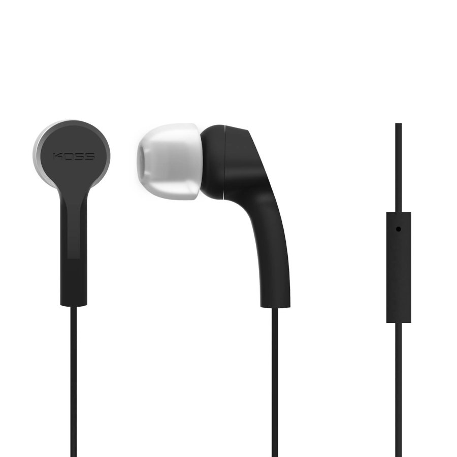 KOSS Hovedtelefon In-Ear KEB9i Sort Mic #1
