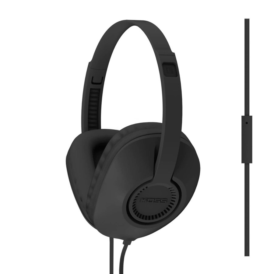 KOSS Hovedtelefon Over-Ear UR23iK Sort Mic #1