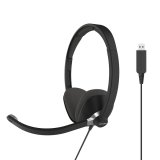 KOSS Headset CS300 On-Ear USB Sort #1