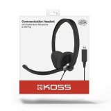 KOSS Headset CS300 On-Ear USB Sort #2