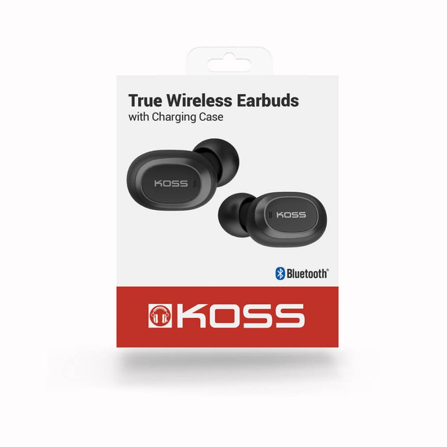 KOSS Hovedtelefon True Wireless TWS250i Mic Sort #2