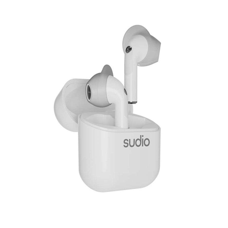 SUDIO Hovedtelefon NIO True Wireless In-Ear Hvid Mic #1