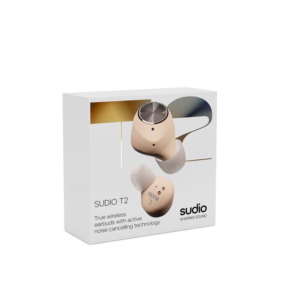 SUDIO Headphone T2 Sand ANC True Wireless In-Ear  Mic #2