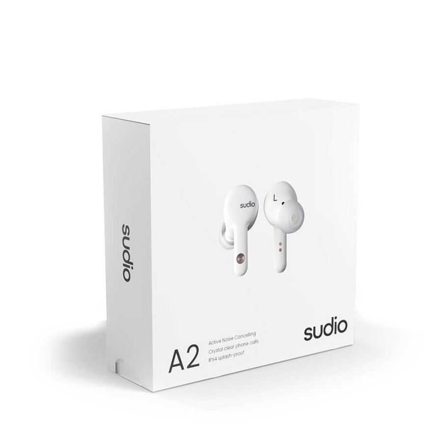 SUDIO Headphone In-Ear A2 True Wireless ANC White #2