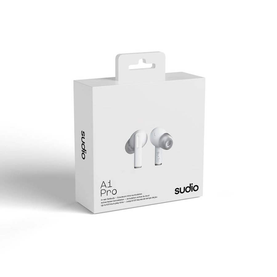 SUDIO Headphone A1 Pro True Wireless ANC White #2