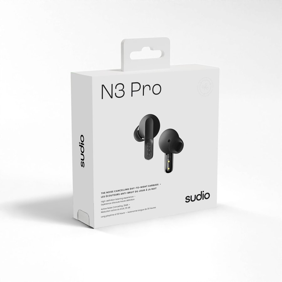 SUDIO Headphone N3 Pro Black In-Ear True Wireless #2