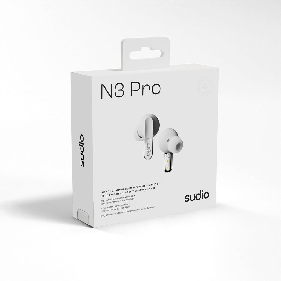 SUDIO Headphone N3 Pro White In-Ear True Wireless #2