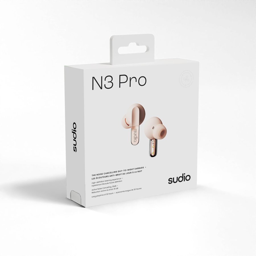 SUDIO Headphone N3 Pro Pink In-Ear True Wireless #2