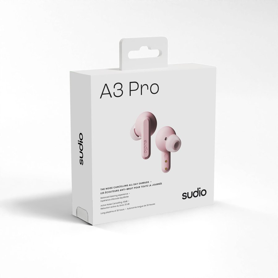 SUDIO Headphone A3 Pro Pink In-Ear True Wireless #2