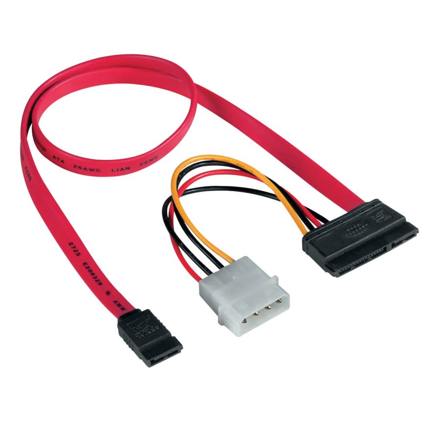 HAMA Kabel SATA 0,30m Incl. Strmstik #1