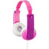 JVC Hovedtelefon On-Ear Barn KD7 85dB Rosa New #1