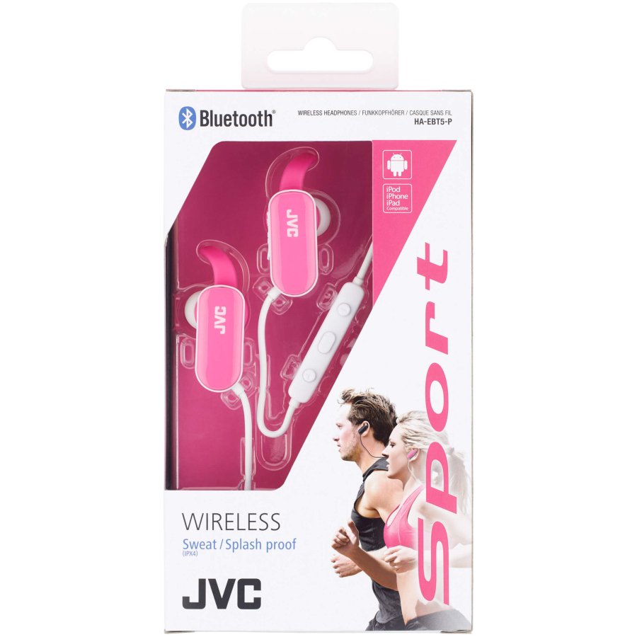 JVC Hovedtelefon In-Ear EBT5 Trdls Rosa Mic #2