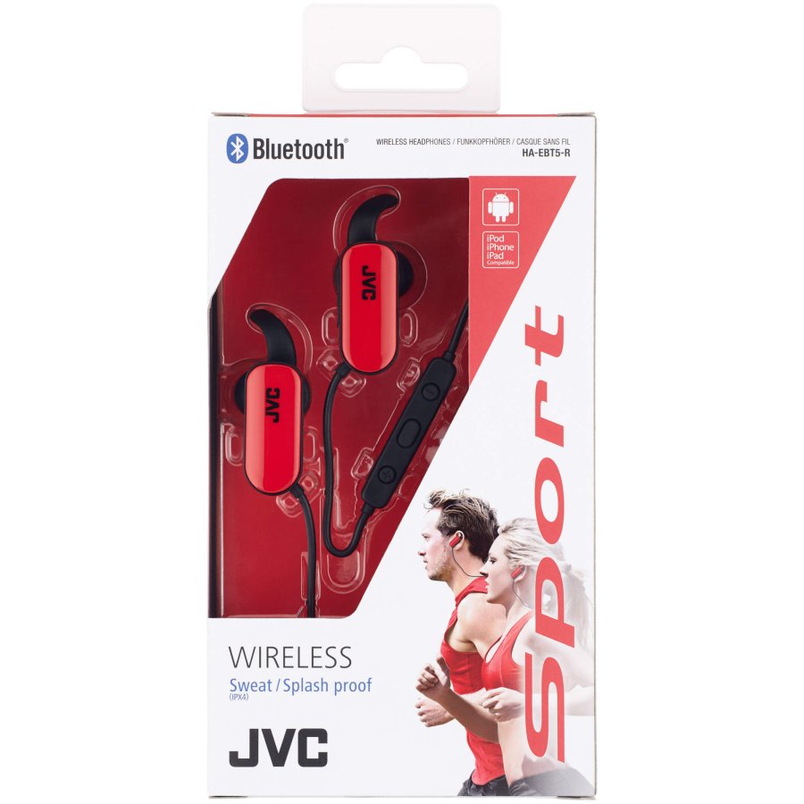 JVC Hovedtelefon In-Ear EBT5 Trdls Rd Mic #2