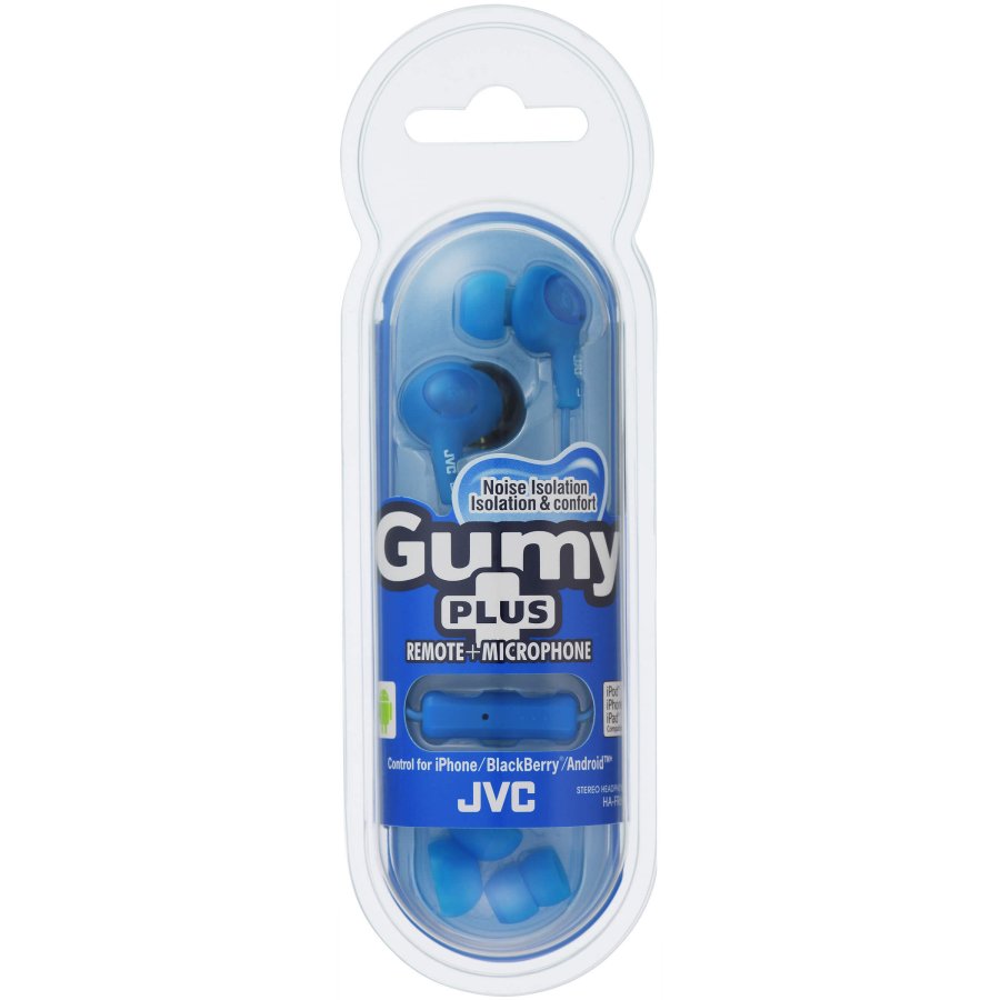 JVC Hovedtelefon In-Ear FR6 Gumy Plus Bl Mic #2