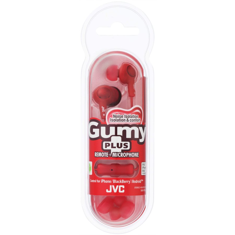 JVC Hovedtelefon In-Ear FR6 Gumy Plus Rd Mic #2