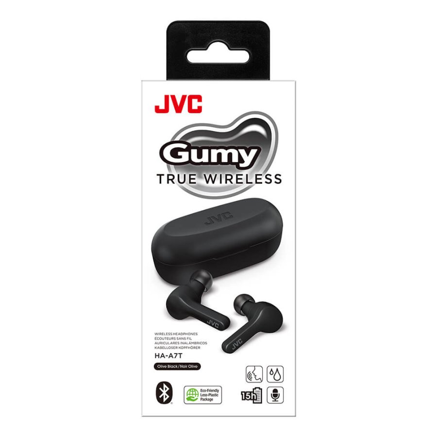 JVC Hovedtelefon In-Ear True Wireless Gumy HA-A7T Sort #2