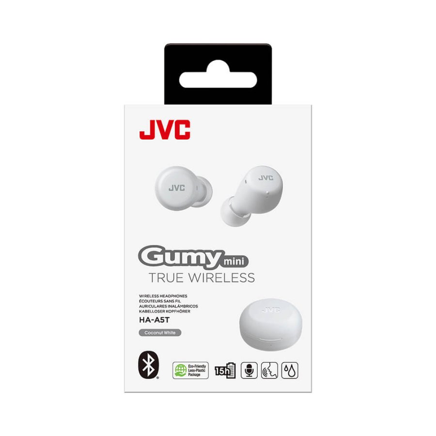 JVC Headphone In-Ear True Wireless Gumy Mini HA-A5T White #2
