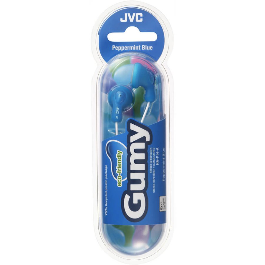 JVC Headphone F14 Gumy In-Ear Blue #2