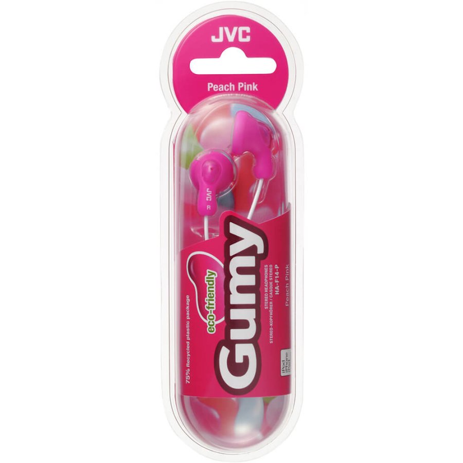 JVC Headphone F14 Gumy In-Ear Pink #2