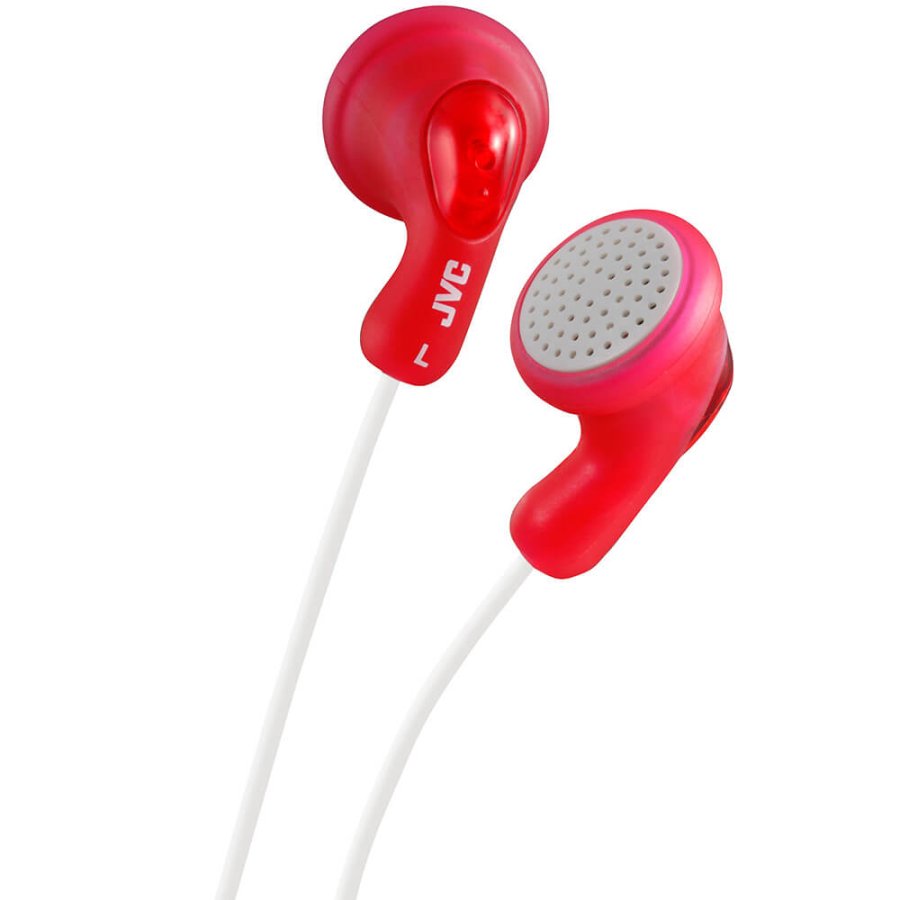 JVC Headphone F14 Gumy In-Ear Red #1