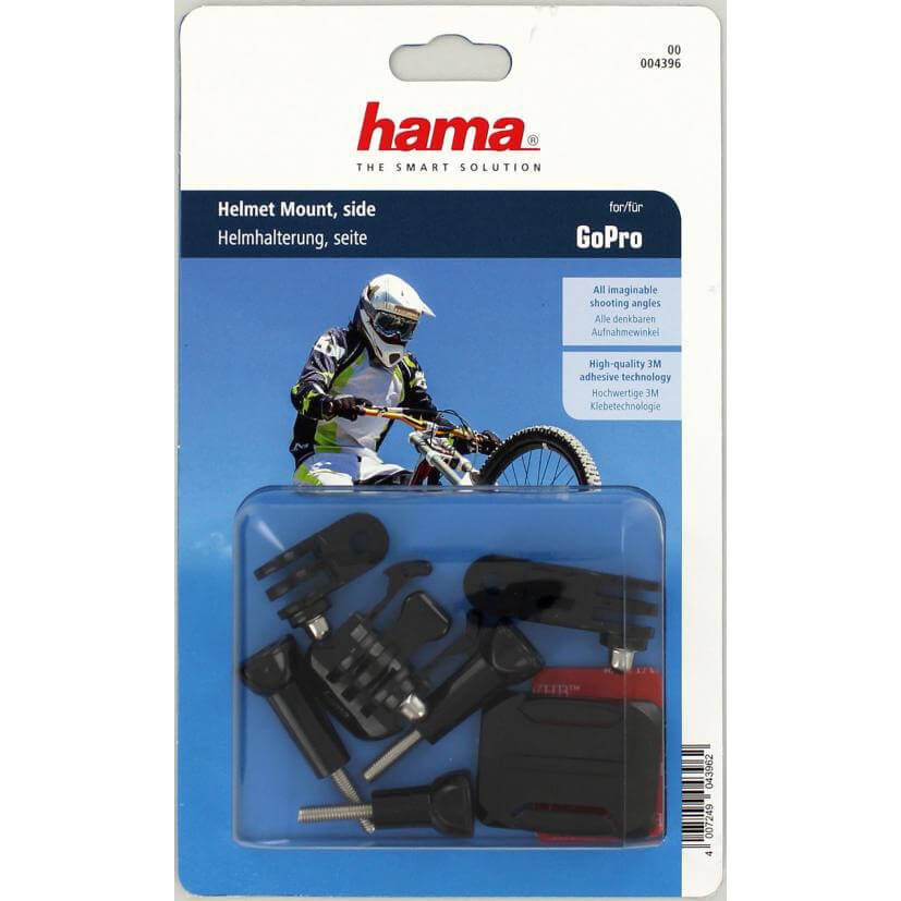 HAMA GoPro Hjelm Beslag Siden  #3