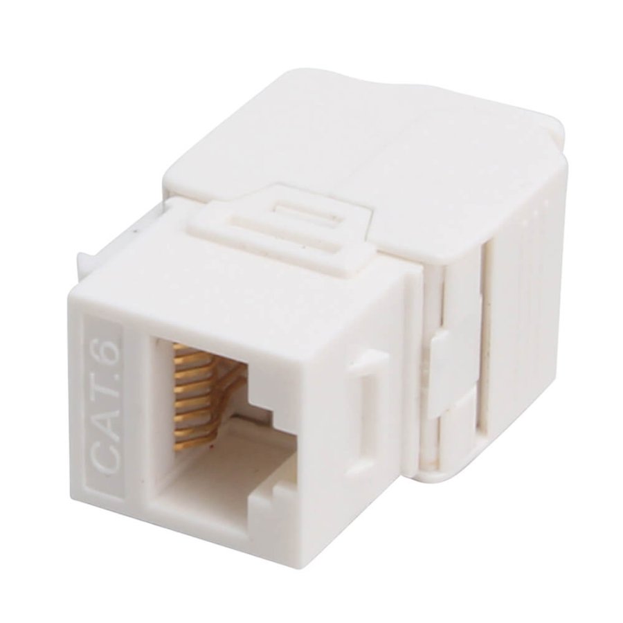 TRIAX Stik Keystone CAT6 UTP Vrktjsfri Hvid #1