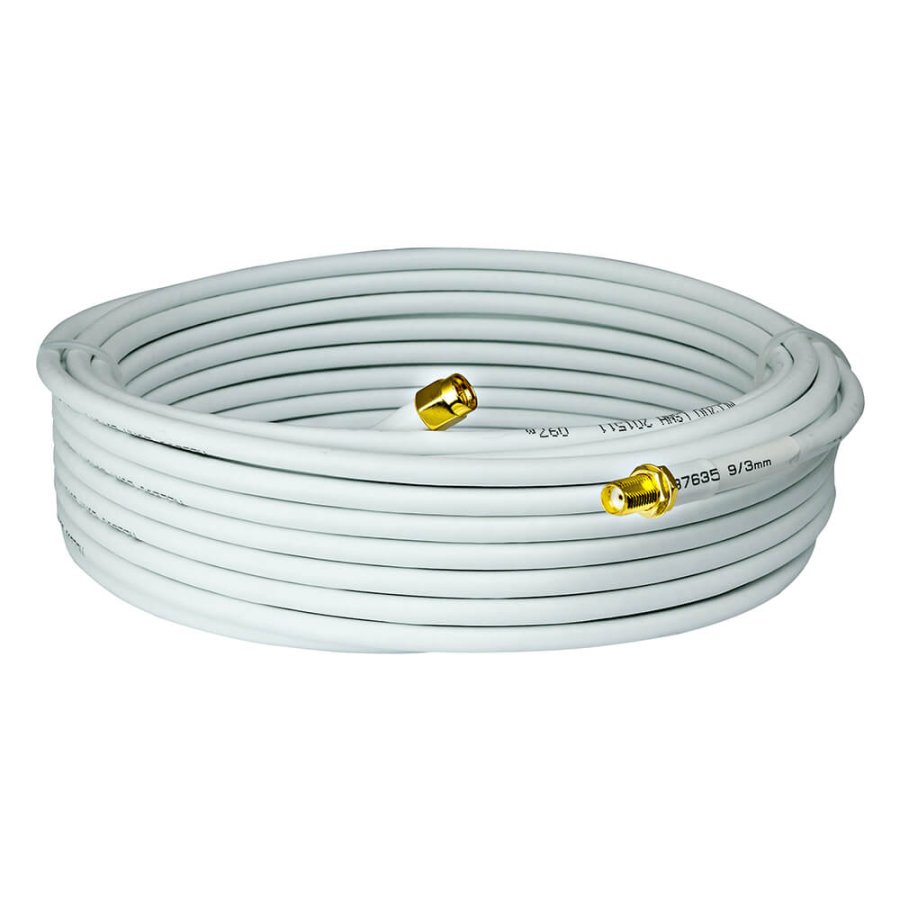 TELEVES Cable SM-010 SMA-SMA Male-Female 10.0m White #1