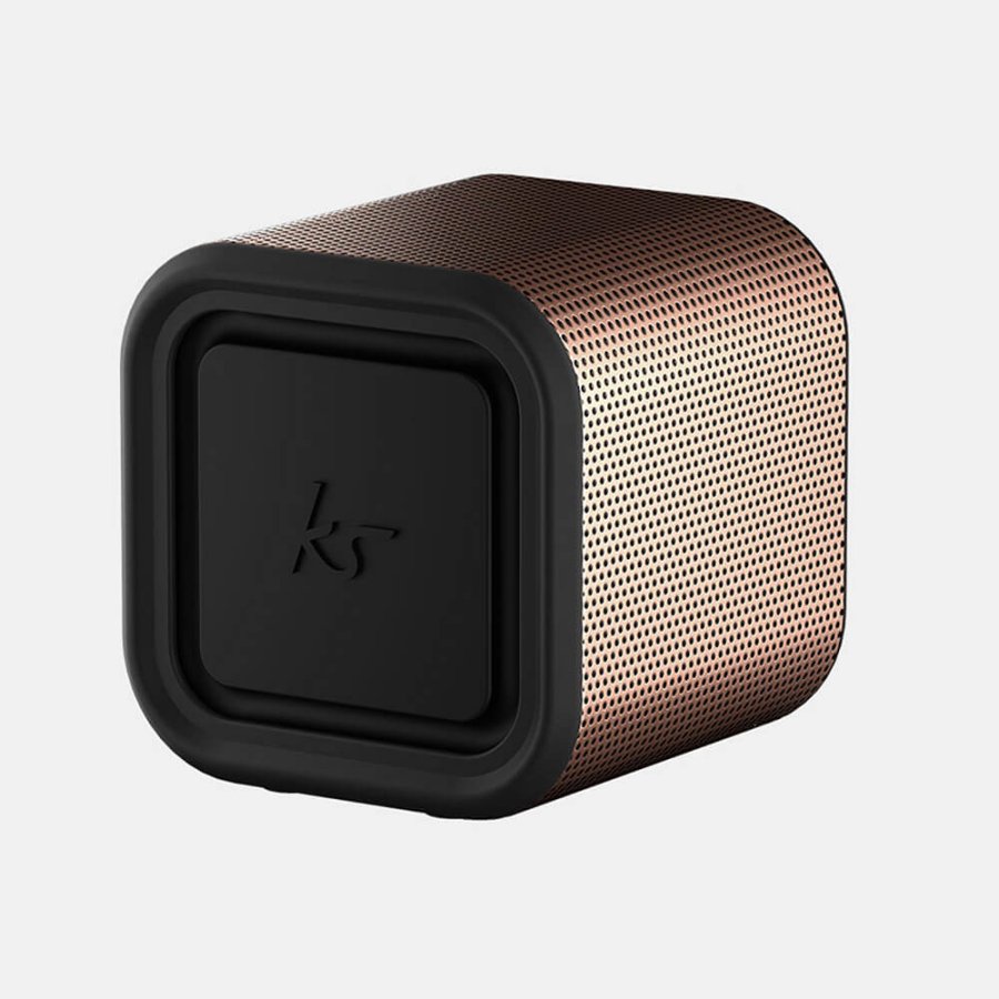 KITSOUND Speaker BOOMCUBE 15 Bluetooth Rose Gold #1