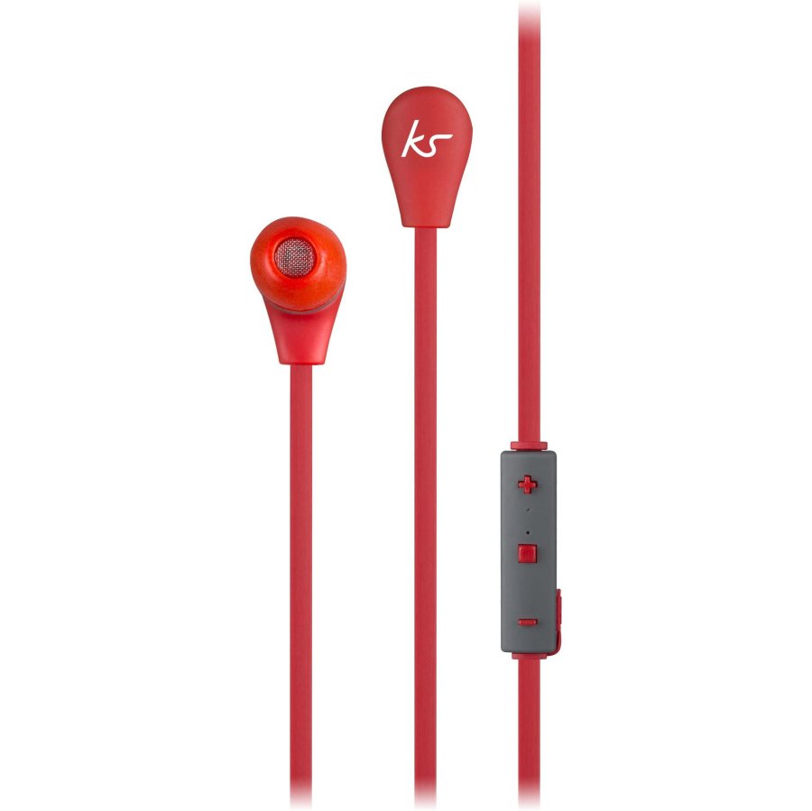 KITSOUND Hovedtelefon In-Ear Bouce Trdls Rd Mic #1