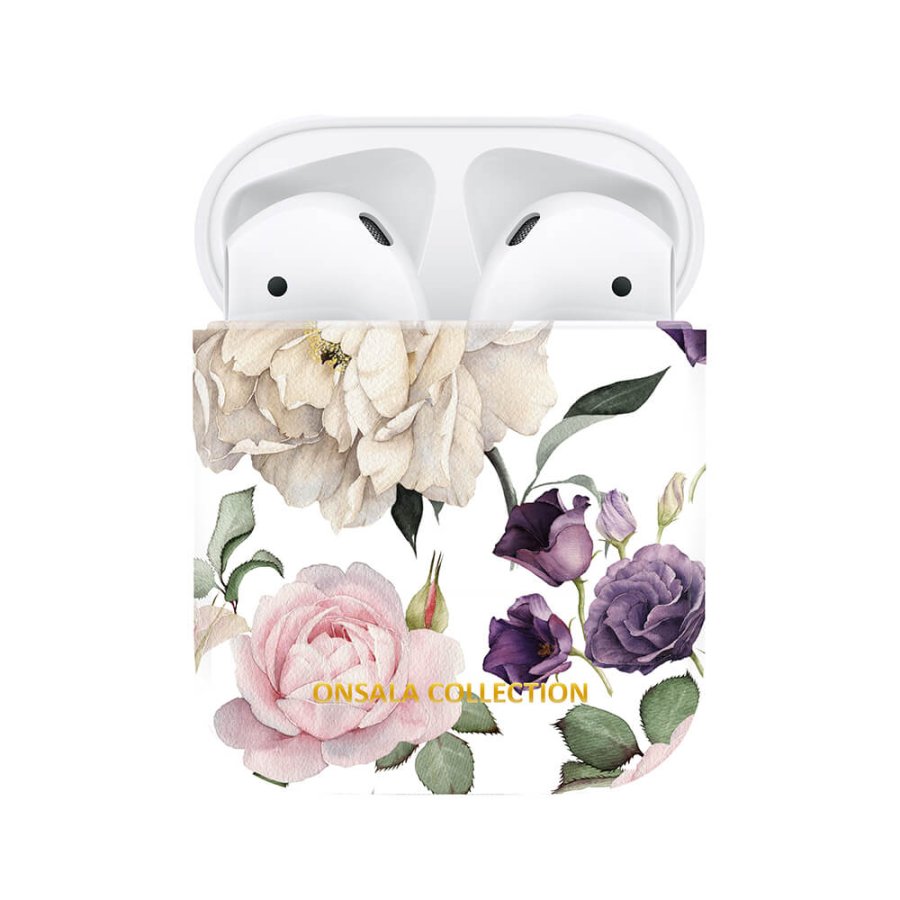 ONSALA COLLECTION Airpods Case 1st and 2nd Generation Rose Garden #1