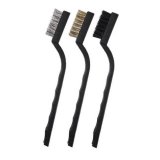 NORTH Brush set for 3D Printers 3 Brushes (Nylon, Brass and Steel) #1