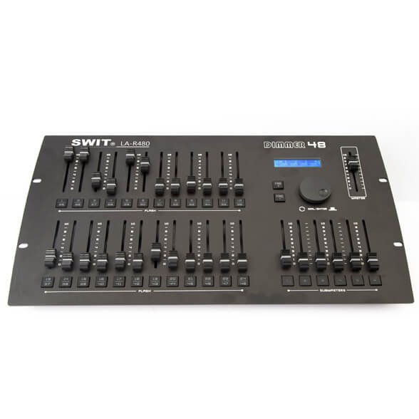 SWIT LA-R480 48-channel Cascadable DMX Light Console #1