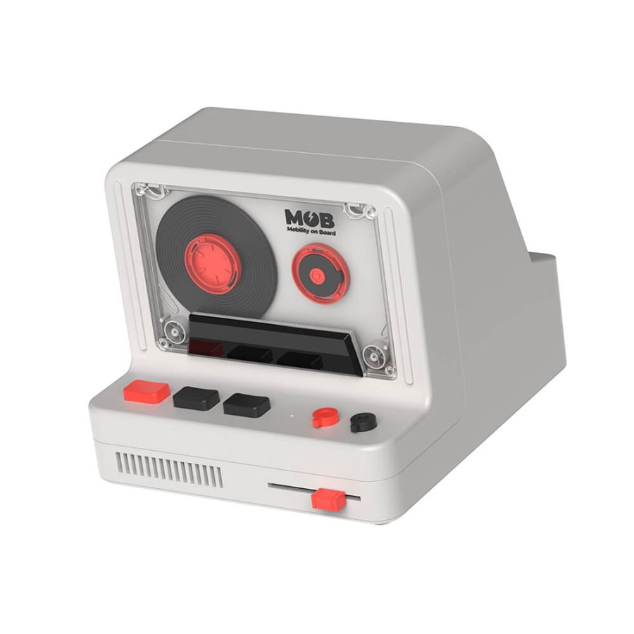 MOB Speaker Retro Camera Grey #1