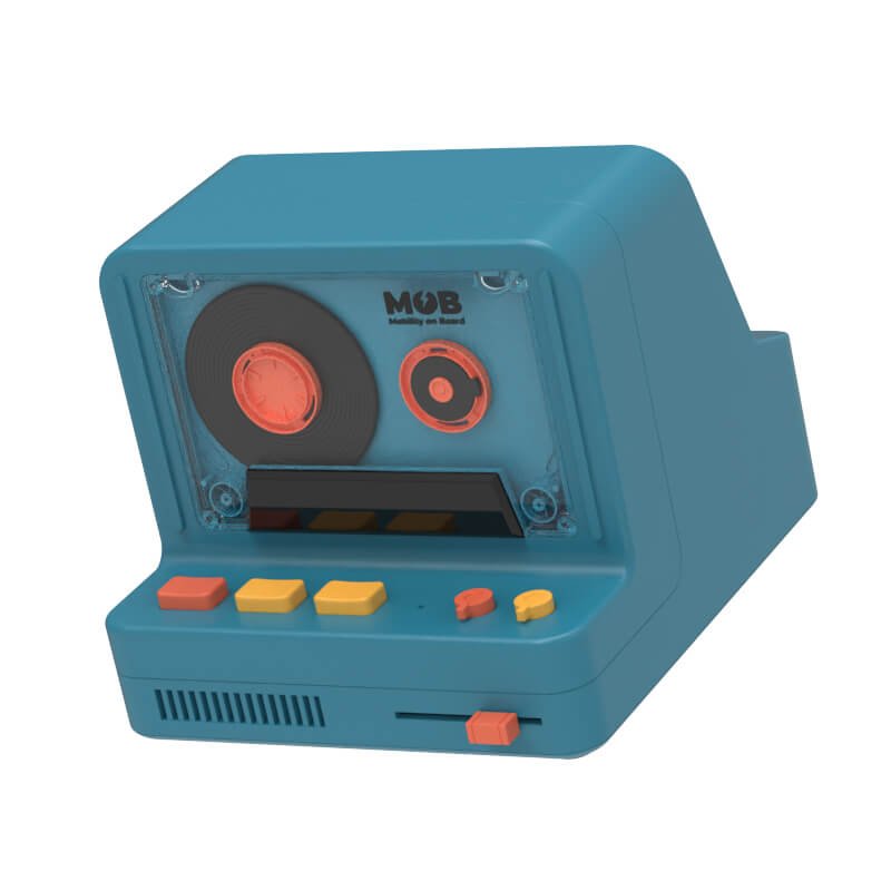 MOB Speaker Retro Camera Blue #1