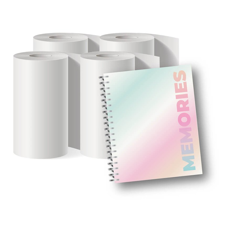MOB Pixprint refill 4 Rolls Incl Memorybook ans Sticker #1